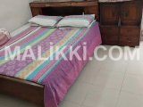 double bed with mattress