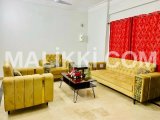 F-11 Markaz Beautiful Fully Renovated 1 Bed 1 Bath Tv lounge Kitchen Car Parking Fully Furnished Apartment Available on Rent