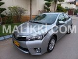 toyota corolla altis 1.6 model 2015 silver colour Tariq Road, Karachi