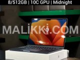 Apple Macbook Air M2 Chip 8/512GB 2022 13 Inch Box Pack Midnight Color Model Town, Lahore