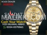 Watch Buyer | Rolex Cartier Omega Chopard Hublot Rado Tag Heuer Rado Bahria Town Main Boulevard, Lahore