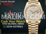 Watch Buyer | Rolex Cartier Omega Chopard Hublot Tudor Tag Heuer Rado Gulberg 3, Lahore