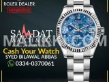 Watch Buyer | Rolex Cartier Omega Chopard Breitling IWC Tag Heuer Rado DHA 11 Rahbar Phase 1, Lahore