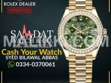 Watch Buyer | Rolex Cartier Omega Chopard Hublot IWC Tag Heuer Rado F-7 Markaz, Islamabad