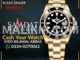 Watch Buyer | Rolex Cartier Omega Chopard Hublot Tudor Tag Heuer Rado DHA Defence Phase 5, Islamabad