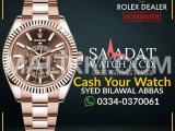 Watch Buyer | Rolex Cartier Omega Chopard Hublot Tudor Tag Heuer Rado DHA Phase 6, Karachi