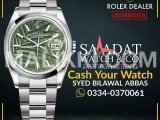 Watch Buyer | Rolex Cartier Omega Chopard Hublot Tudor Tag Heuer Rado Malir, Karachi