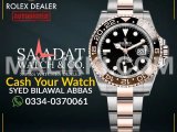 Watch Buyer | Rolex Cartier Omega Chopard Hublot Tudor Tag Heuer Rado DHA Phase 7, Lahore