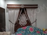 Motive Design Curtain ( Shah Fabrics)