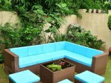 Patio Outdoor sofa set, Garden Lawn Balcony terrace seating, Rattan Model Town - Block R, Lahore