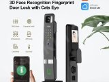 Smart Wifi Fingerprint wooden, glass door lock DHA Defence Phase 5, Islamabad