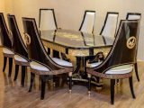 Elegant Dining Set with 8 Seater Classic Dinning Table