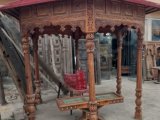 Gazebo /Outdoor Room/Entertaining Space/Rain Protection Wooden with 3  Bench and 1 Table