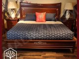 Classic Wooden BedSet with Decent Design including Sides tables and Decoration/Lamps