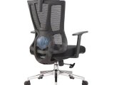 Office Seat in Black with Comfortable Head, back , arm Support