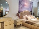 Bed with Dressing Table and  2 Side Tables