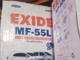 EXIDE MF-55L ( 12V    38AH)  Maintenance Free Brand-New Battery