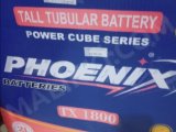 PHOENIX TX 1800 TALL TUBULAR BATTERY POWER CUBE SERIES New Battery