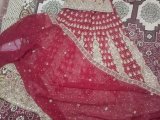 Bridal Lahanga With Jewellery set