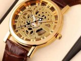 Men’s Wrist Watch  with Golden Dial & Straps