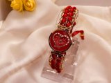 Women’s Wrist Watch Alloy Material , Red Color 