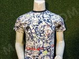 Men Round Neck T-Shirt Unique Pattern