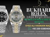 Sell your watch in best price All over Pakistan Used new old Gold Role