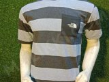 Men Cotton Printed T-shirt with Stripes and Front Pocket