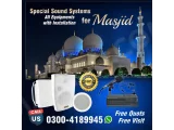 PA Sound System Sales , Services and Installation for Masjid